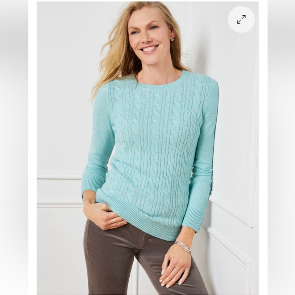 Talbots Women's Cable Knit Sweater